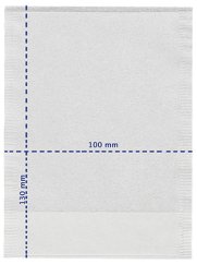 Papírové čajové filtry M 100 ks - Finum