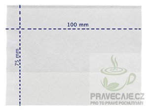 Papírové čajové filtry s tyčinkou 100 ks - Finum