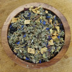 Čučoriedkový bylinný čaj