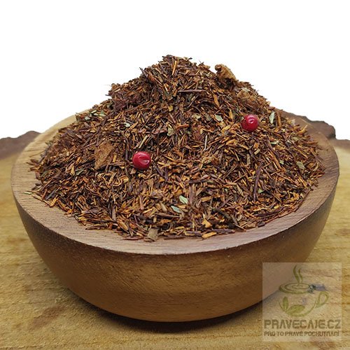 Rooibos s jahodovým nádychom - Množstvo: 100g