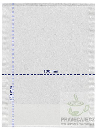 Papierové čajové filtre M 100 ks - Finum