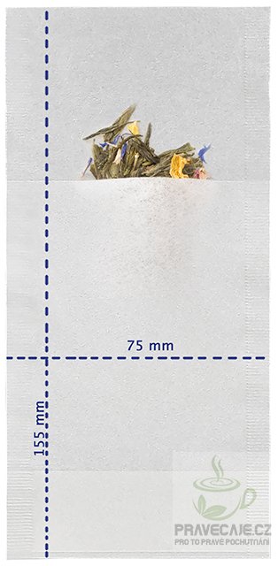 Papierové čajové filtre S 100 ks - Finum